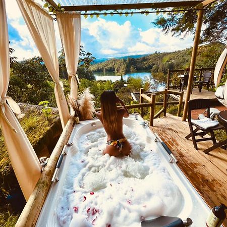 Levit Glamping - Hotel Guatape Penol (Adults Only) Екстер'єр фото