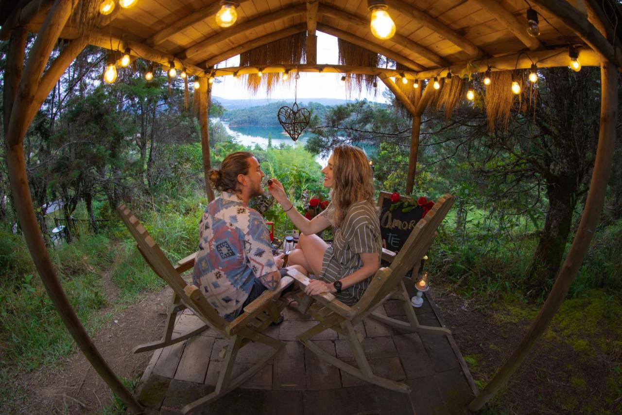Levit Glamping - Hotel Guatape Penol (Adults Only) Екстер'єр фото