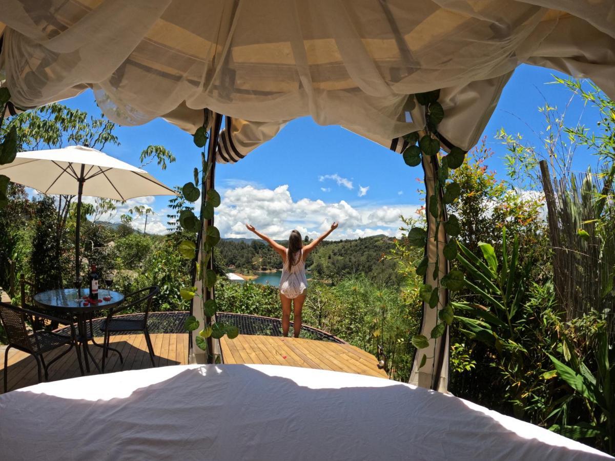 Levit Glamping - Hotel Guatape Penol (Adults Only) Екстер'єр фото