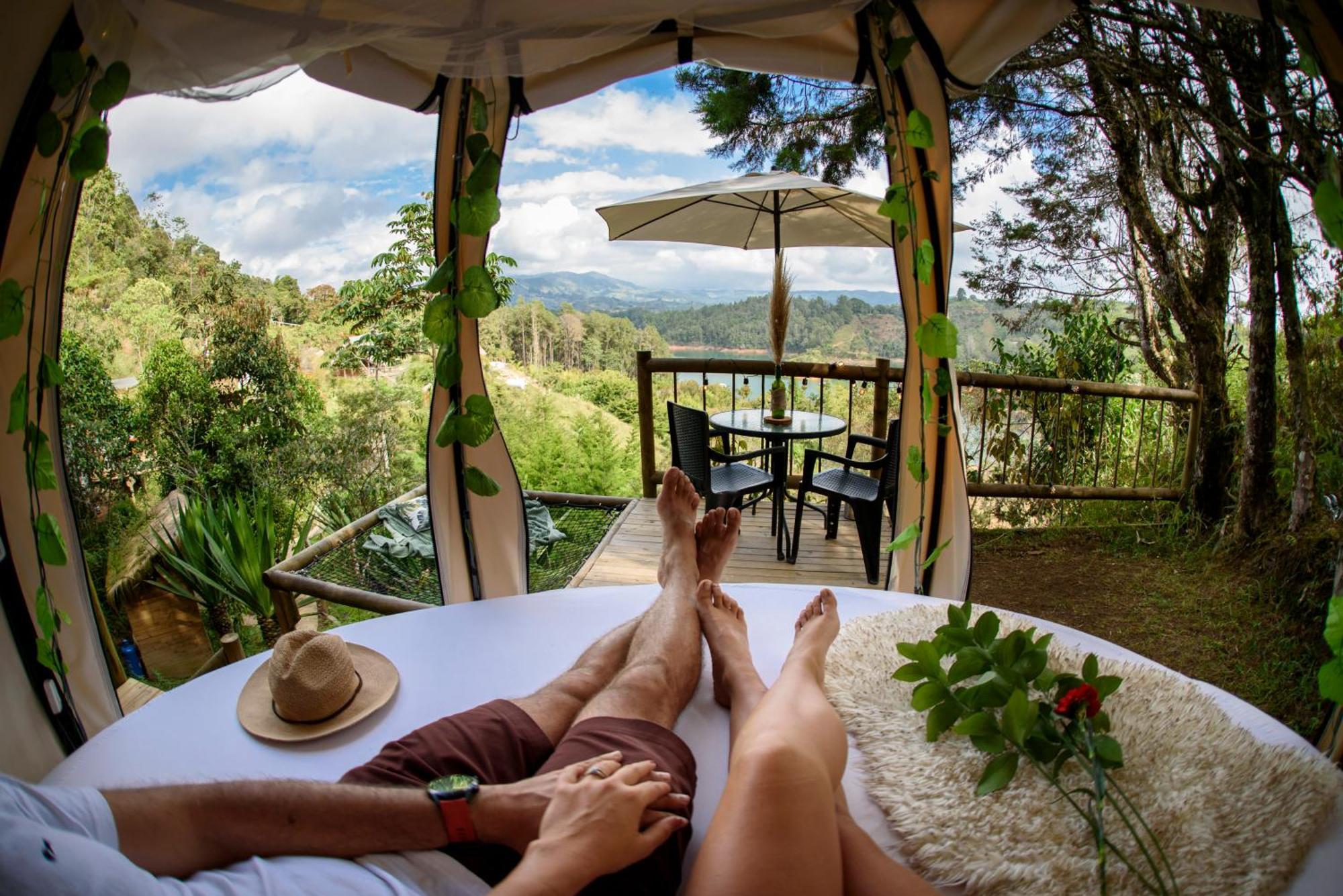 Levit Glamping - Hotel Guatape Penol (Adults Only) Екстер'єр фото