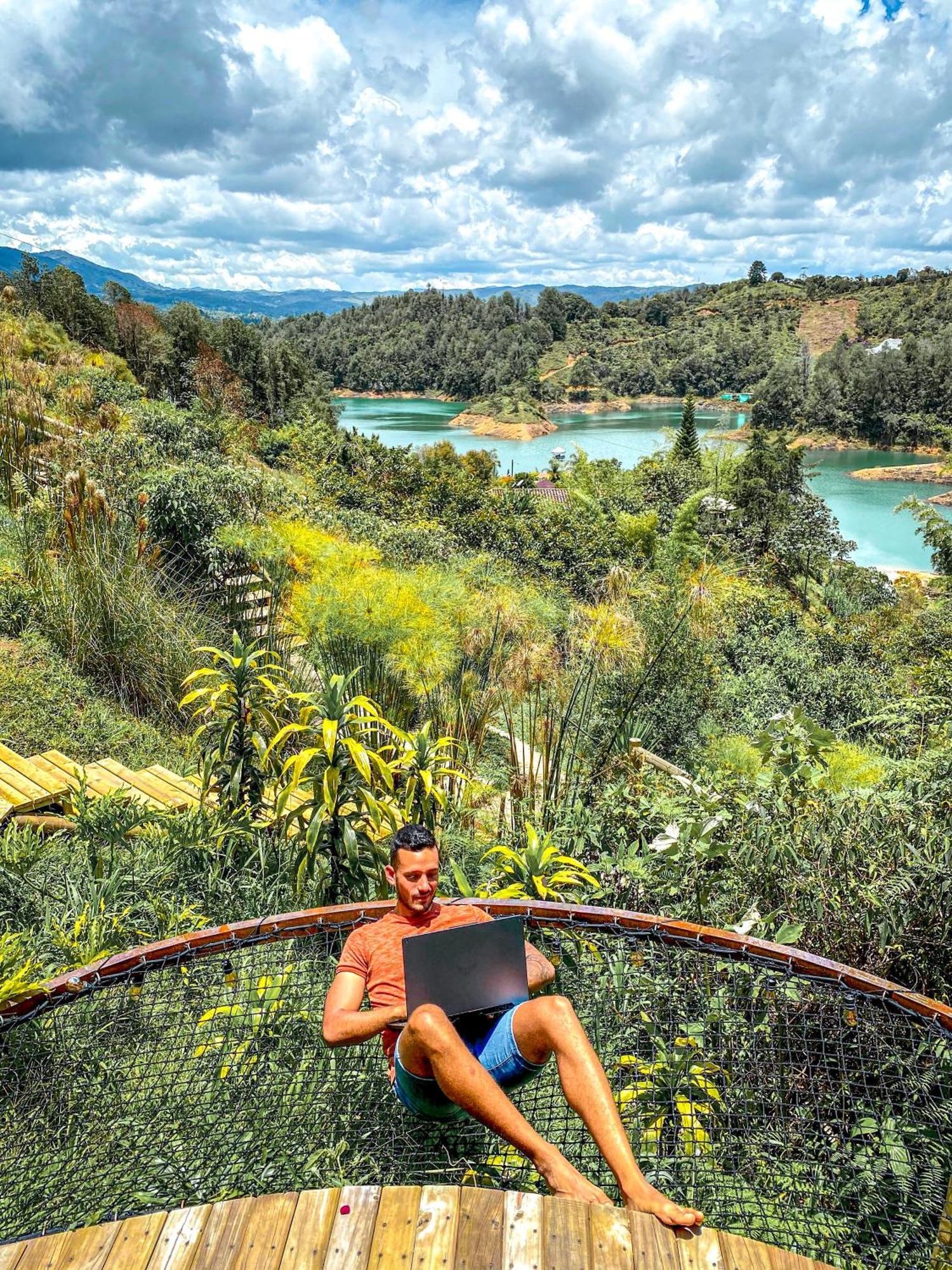 Levit Glamping - Hotel Guatape Penol (Adults Only) Екстер'єр фото