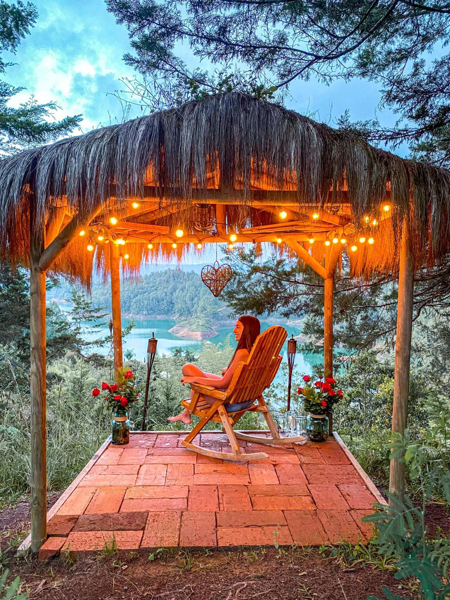 Levit Glamping - Hotel Guatape Penol (Adults Only) Екстер'єр фото